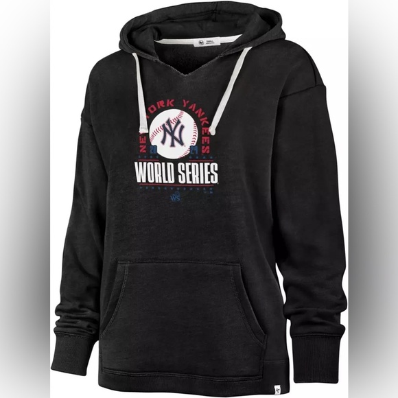 NWT ‘47 Women’s 2024 World Series Bound New York Yankees Kennedy Hoodie in M - Picture 1 of 8